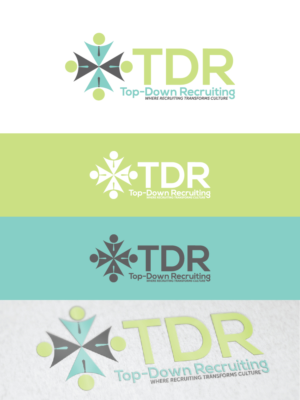 Logo Design by Logo Xtudio for Top-Down Recruiting | Design: #7341623