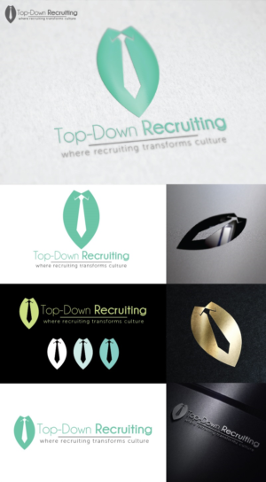 Logo Design by Logo Xtudio for Top-Down Recruiting | Design: #7342300