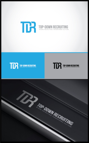 Logo Design by proway for Top-Down Recruiting | Design #7312394