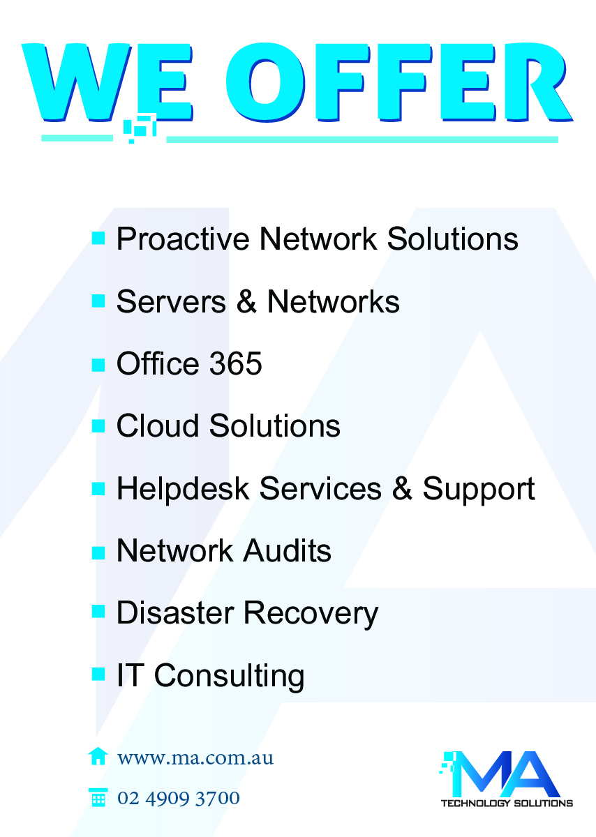 Poster Design by Karolin for MA Technology Solutions | Design #1874457