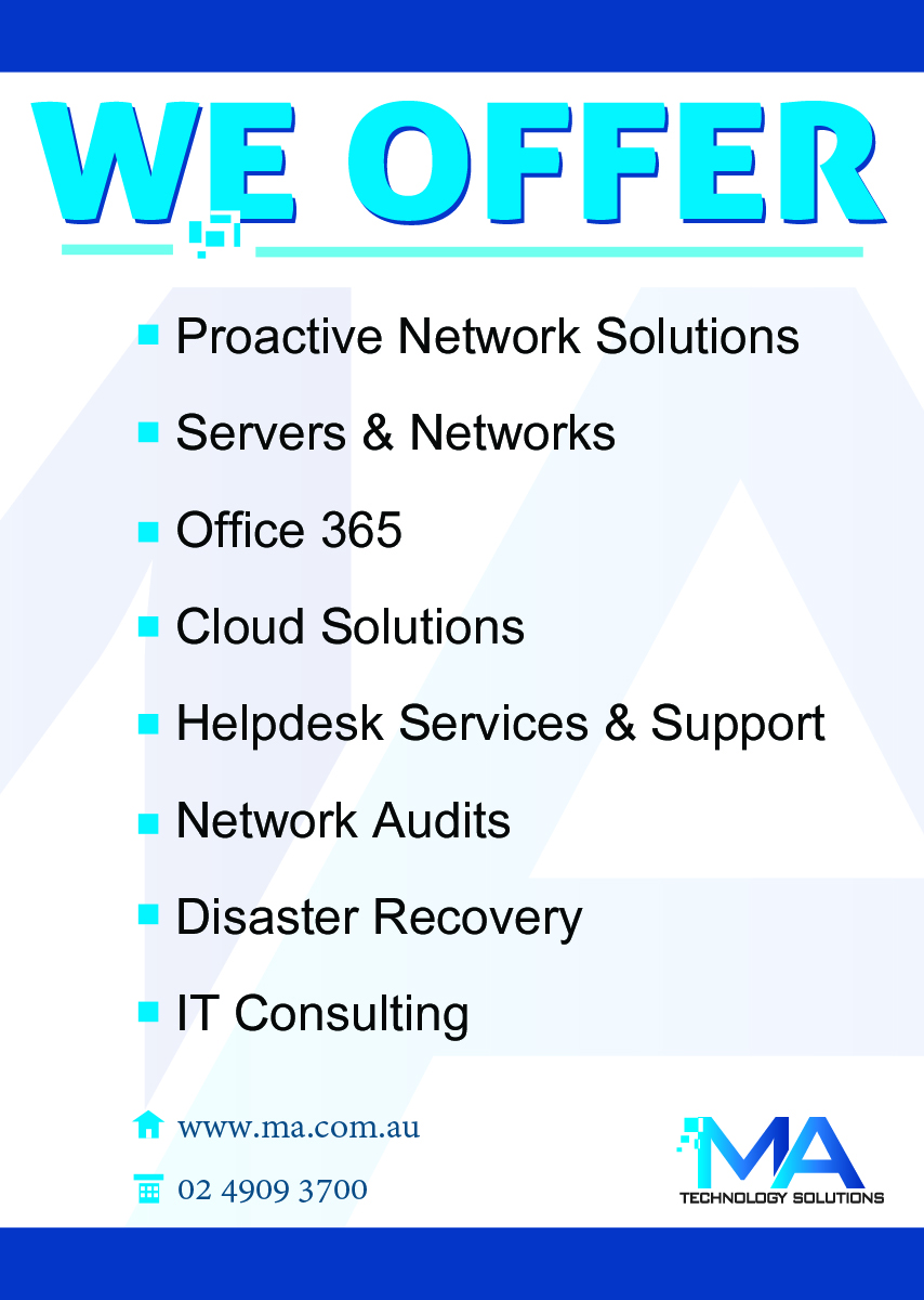 Poster Design by Karolin for MA Technology Solutions | Design #1874471