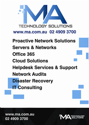 Poster Design by latoya  for MA Technology Solutions | Design: #1849774