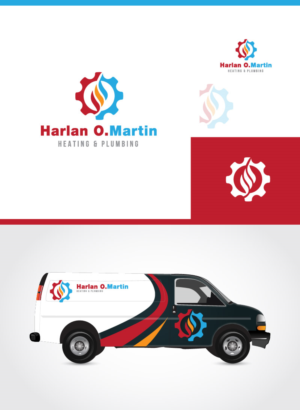 Harlan O. Martin Heating & Plumbing | Logo Design by uniquetarget