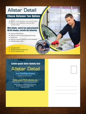 Postcard Design by debdesign