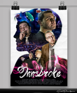 Innsbroke - crowdfunding shortfilm project about compulsive gambling | Diseño de Póster por gekgrfx