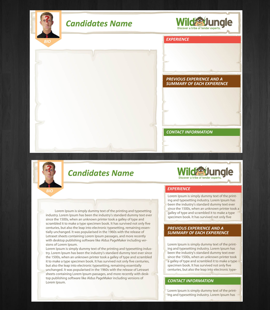 Resume Design by Anna  for this project | Design #1847481