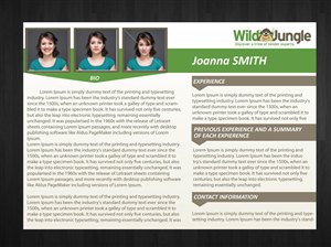 Resume Design by Anna  for this project | Design: #1857912