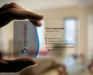 Visitenkarten-Design von INDIAN_Ashok für Interlinkages Consultancy Limited | Design: #7303872
