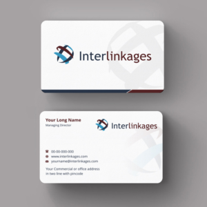 Diseño de Tarjeta de Presentación por INDIAN_Ashok para Interlinkages Consultancy Limited | Diseño: #7369394