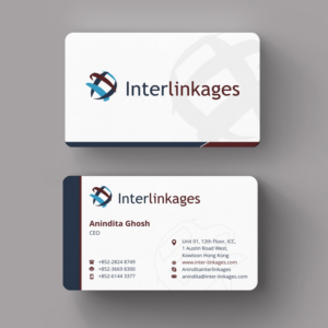 Visitenkarten-Design von INDIAN_Ashok für Interlinkages Consultancy Limited | Design: #7506803