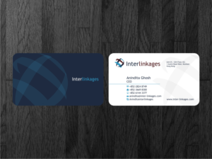 Visitenkarten-Design von Atvento Graphics für Interlinkages Consultancy Limited | Design: #7507185