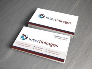 Visitenkarten-Design von Creations Box 2015 für Interlinkages Consultancy Limited | Design: #7318179