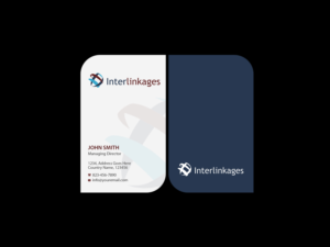 Visitenkarten-Design von Creations Box 2015 für Interlinkages Consultancy Limited | Design: #7318187