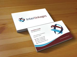 Visitenkarten-Design von Creations Box 2015 für Interlinkages Consultancy Limited | Design: #7318195
