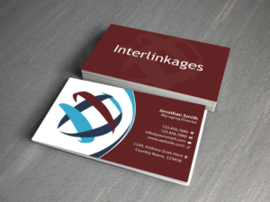 Visitenkarten-Design von Creations Box 2015 für Interlinkages Consultancy Limited | Design: #7318196