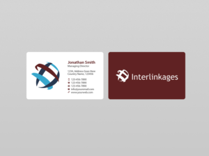 Visitenkarten-Design von Creations Box 2015 für Interlinkages Consultancy Limited | Design: #7318200