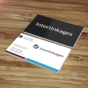 Visitenkarten-Design von Creations Box 2015 für Interlinkages Consultancy Limited | Design: #7318209