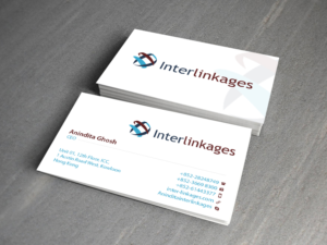 Visitenkarten-Design von Creations Box 2015 für Interlinkages Consultancy Limited | Design: #7400261