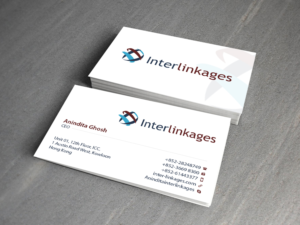 Visitenkarten-Design von Creations Box 2015 für Interlinkages Consultancy Limited | Design: #7400262