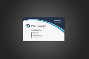 Visitenkarten-Design von chandrayaan.creative für Interlinkages Consultancy Limited | Design: #7315326