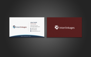 Visitenkarten-Design von chandrayaan.creative für Interlinkages Consultancy Limited | Design: #7315329