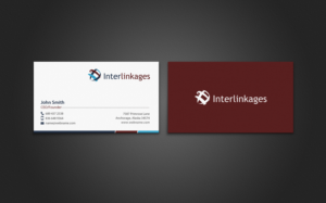 Visitenkarten-Design von chandrayaan.creative für Interlinkages Consultancy Limited | Design: #7315330