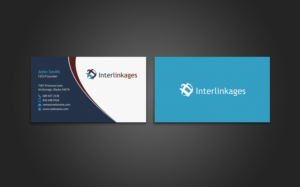 Visitenkarten-Design von chandrayaan.creative für Interlinkages Consultancy Limited | Design: #7315331