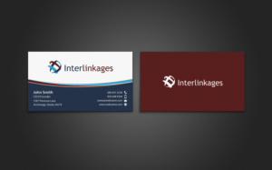 Design de Carte de Visite par chandrayaan.creative pour Interlinkages Consultancy Limited | Design : #7315333