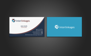 Design de Carte de Visite par chandrayaan.creative pour Interlinkages Consultancy Limited | Design : #7315335