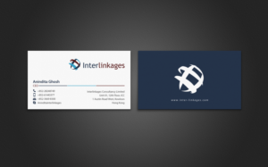 Visitenkarten-Design von chandrayaan.creative für Interlinkages Consultancy Limited | Design: #7392135