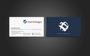 Visitenkarten-Design von chandrayaan.creative für Interlinkages Consultancy Limited | Design: #7392136