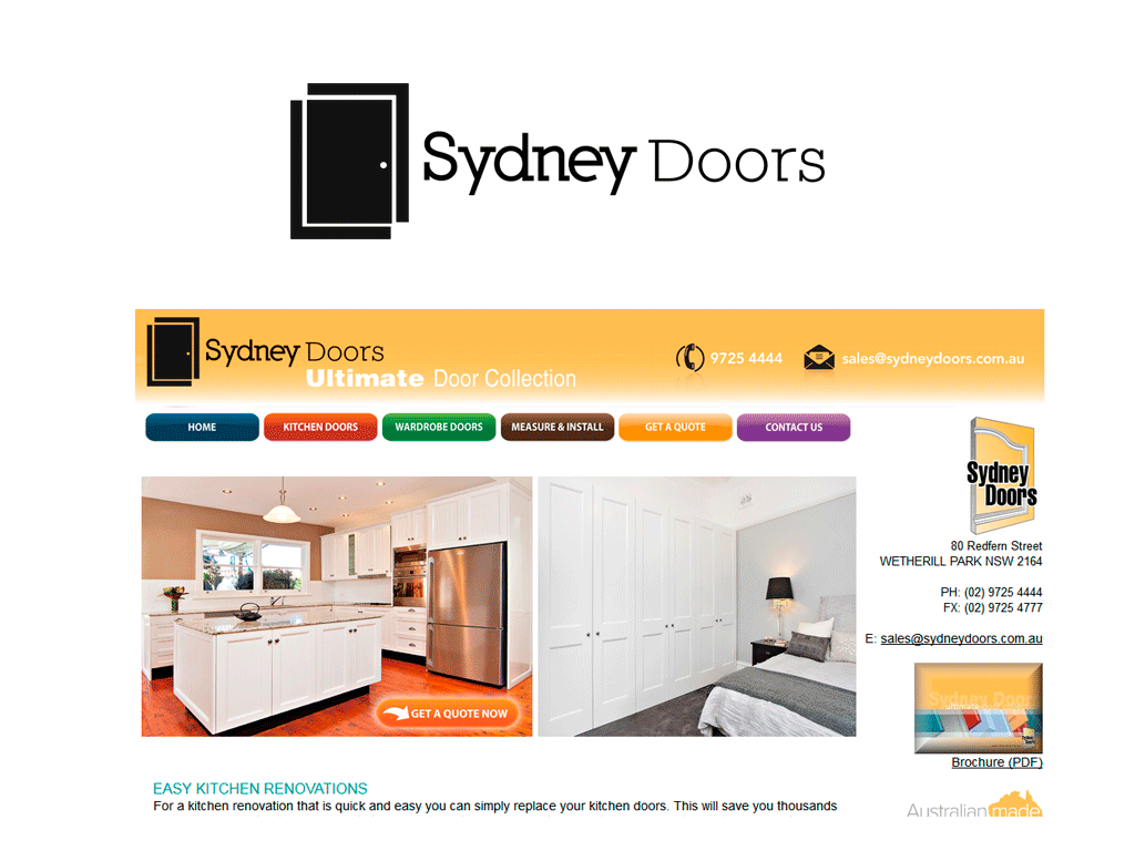 Diseño de Logo por Pixattive para Sydney Doors | Diseño #1847786