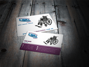 Wheelchair Sales logo | Visitenkarten-Design von MT