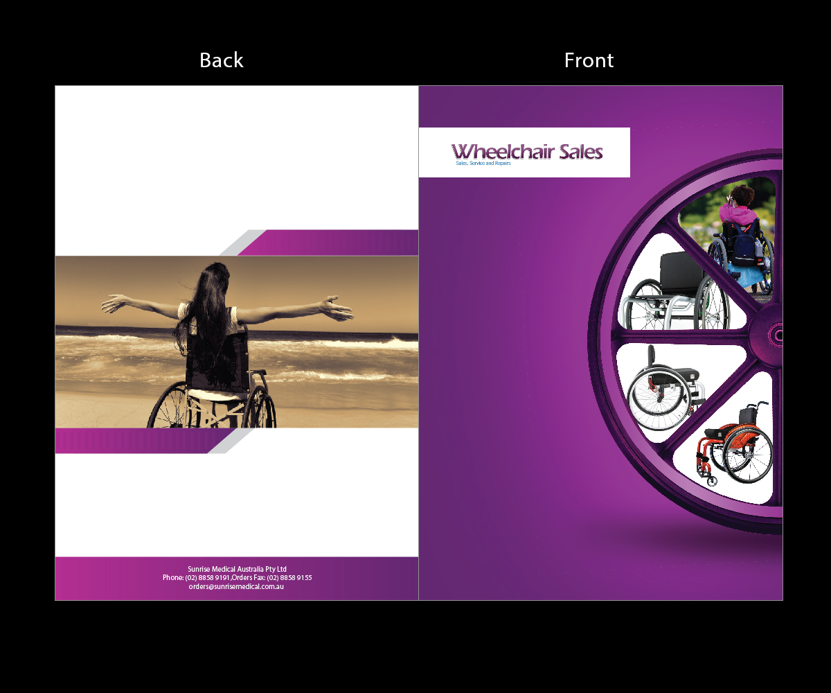 Design de Catalogue par Subheesh pour Wheelchair Sales | Design #1919114