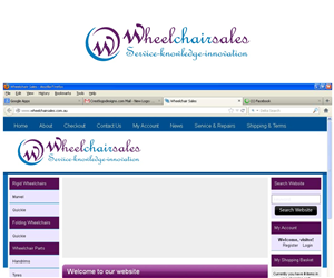 Logo Design by Crest Logo Designs for Wheelchair Sales | Design: #1850201