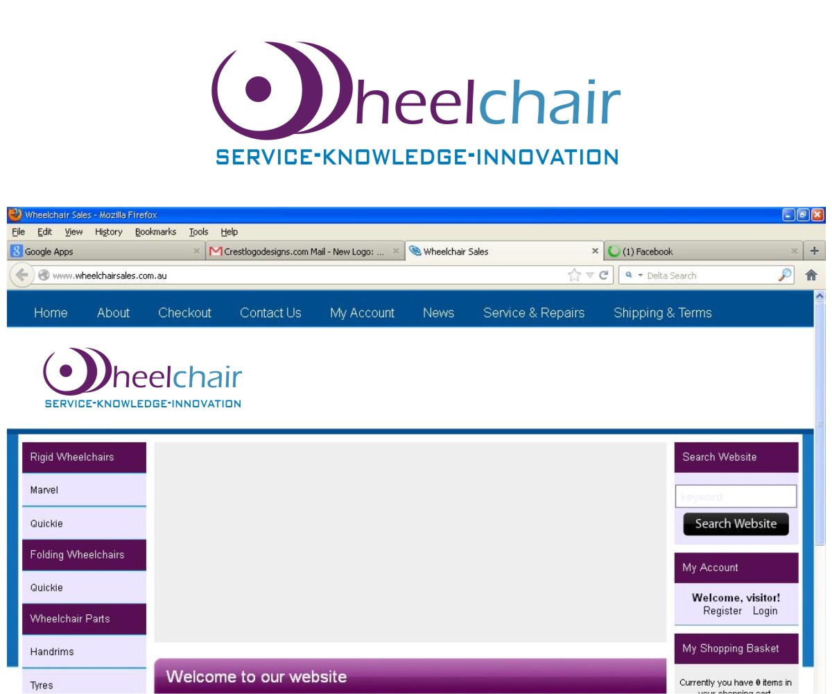 Diseño de Logo por Crest Logo Designs para Wheelchair Sales | Diseño #1850204