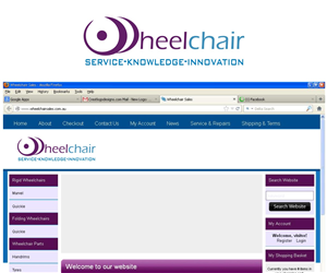 Logo Design by Crest Logo Designs for Wheelchair Sales | Design: #1850204