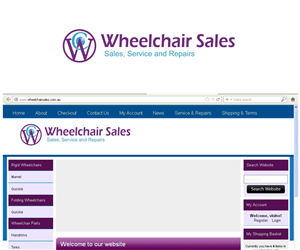 Logo Design by Crest Logo Designs for Wheelchair Sales | Design: #1863609