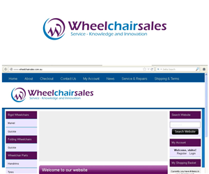 Logo Design by Crest Logo Designs for Wheelchair Sales | Design: #1863621
