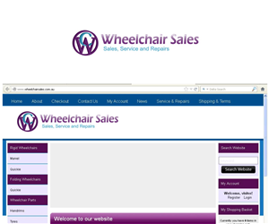 Logo Design by Crest Logo Designs for Wheelchair Sales | Design: #1863629