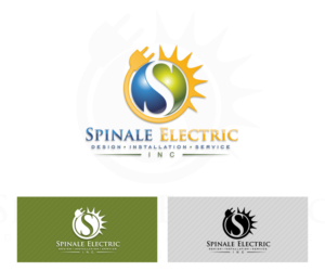 Logo Design by damian for Spinale Electric Inc.  | Design: #7366068