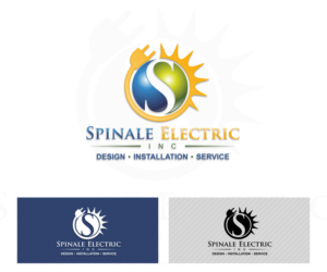 Logo Design by damian for Spinale Electric Inc.  | Design: #7433574