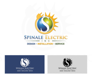 Logo Design by damian for Spinale Electric Inc.  | Design: #7433604