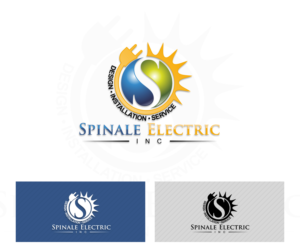 Logo Design by damian for Spinale Electric Inc.  | Design: #7484865