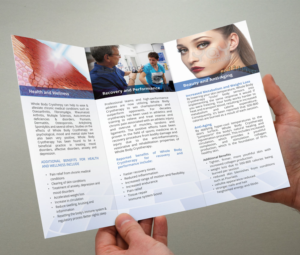 Whole body Cryotherapy Tri fold Brochure  | Diseño de Brochure por Mulugeta