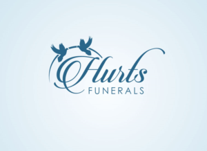 elegant playful business logo design for hurtsfunerals by maverick funeral home letterhead