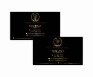 Logo Design by maverick for Hurt''s Funeral Home | Design: #7321225