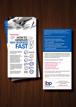 Flyer-Design von uk für Impact Business Partners | Design #7391690