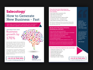 Design de Flyer par pivotaldesign.biz pour Impact Business Partners | Design : #7372500