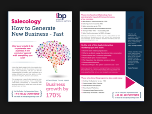 Design de Flyer par pivotaldesign.biz pour Impact Business Partners | Design : #7372503